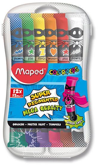 Tempery MAPED Color Peps 12 barev