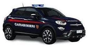 RC auto RE.EL Toys Fiat 500 X Carabinieri