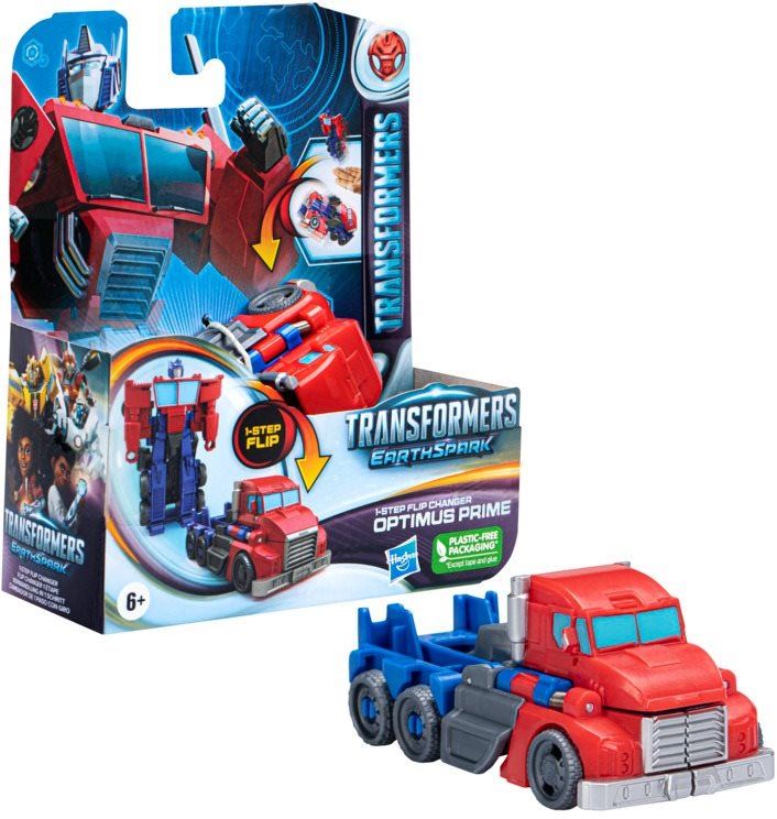Figurka TraTransformers Earthspark 1-step flip Optimus Prime figurka 10 cm