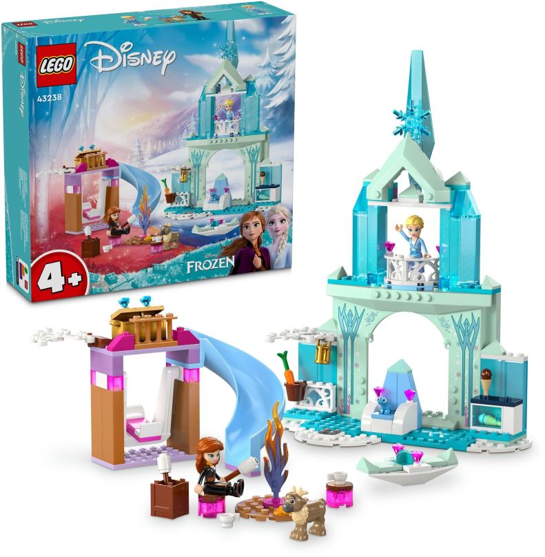 LEGO stavebnice LEGO® Disney Princess™ 43238 Elsa a hrad z Ledového království