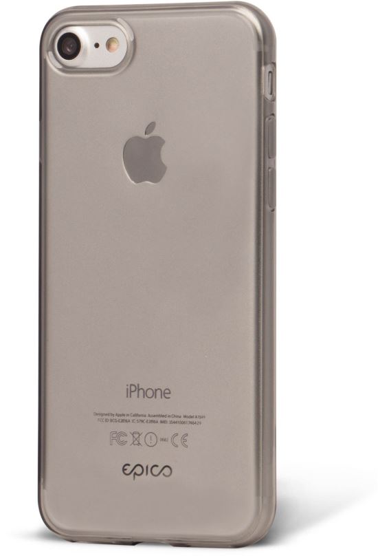 Kryt na mobil Epico Twiggy Goss Case iPhone 7/8/SE (2020)/SE (2022)  - černá transparentní