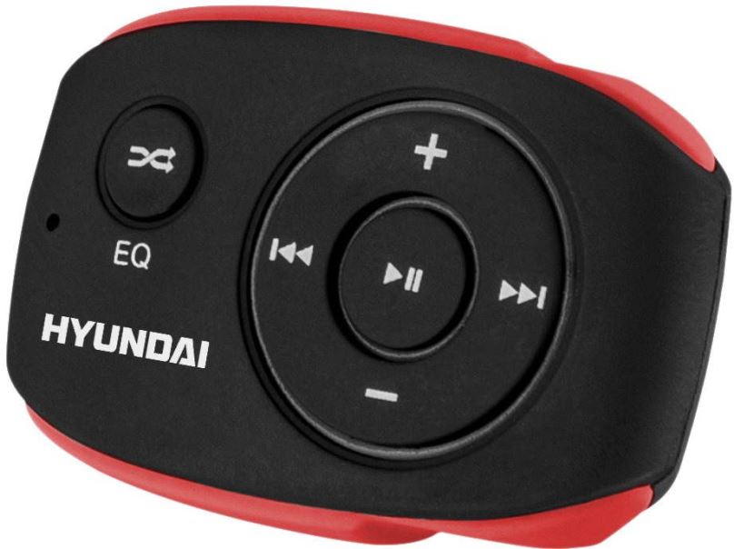 MP3 přehrávač Hyundai MP 312 8GB černo-červený