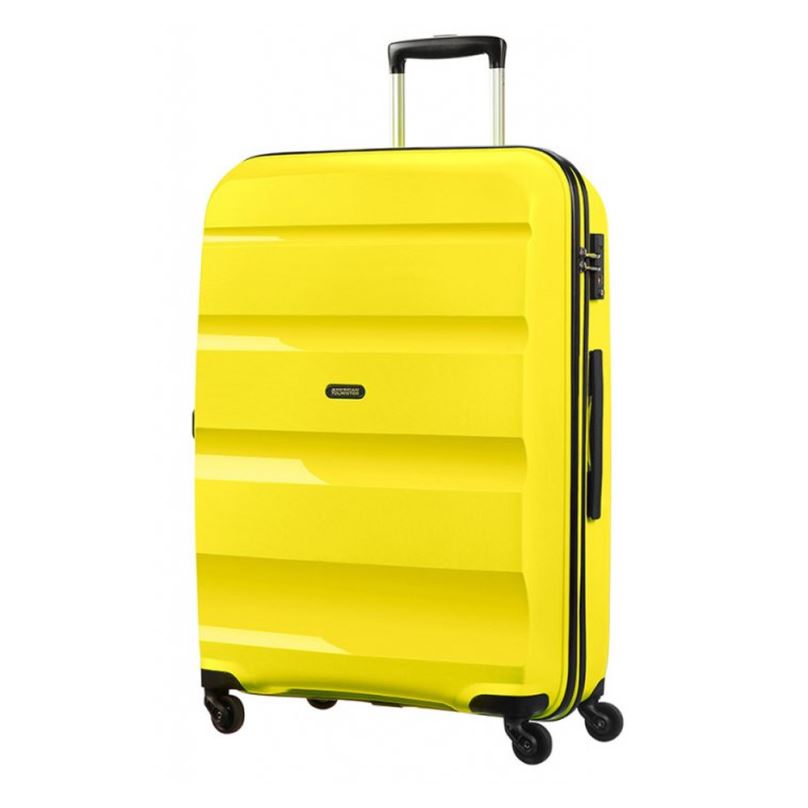 Cestovní kufr American Tourister Bon Air Spinner L (75cm), Solar Yellow, 4 kolečka
