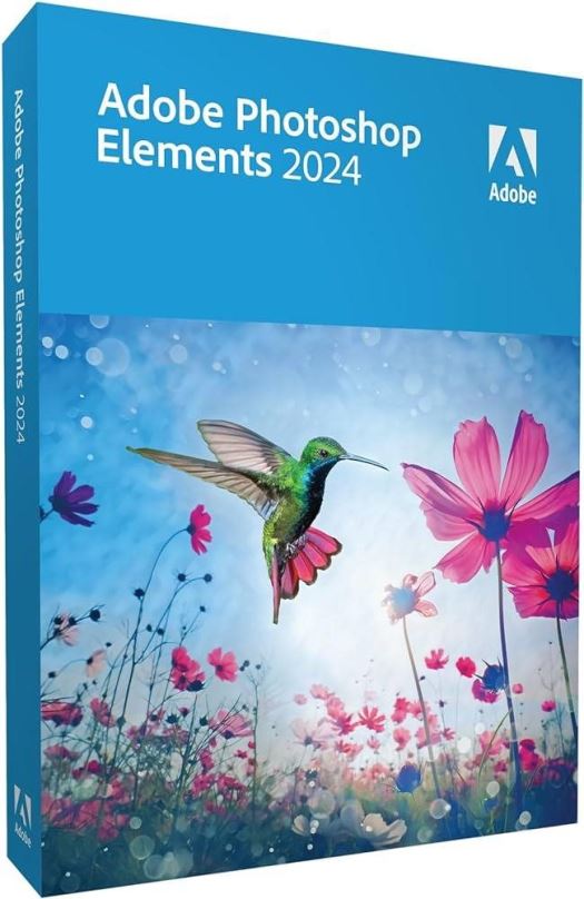 Grafický software Adobe Photoshop Elements 2024, Win/Mac, CZ (elektronická licence)