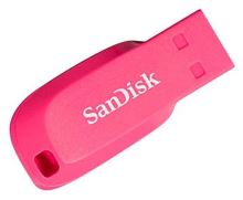 Flash disk SanDisk Cruzer Blade 64GB elektricky růžová