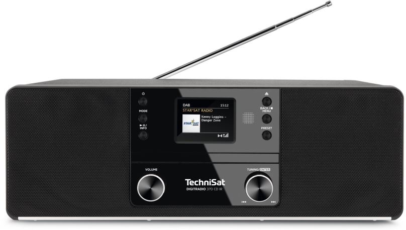 Rádio TechniSat DIGITRADIO 370 CD IR černá