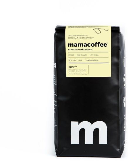Káva mamacoffe Espresso směs Dejavu, 1000g
