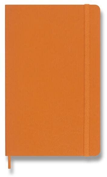 Zápisník Moleskine Vegea Capri L, měkké desky, oranžový