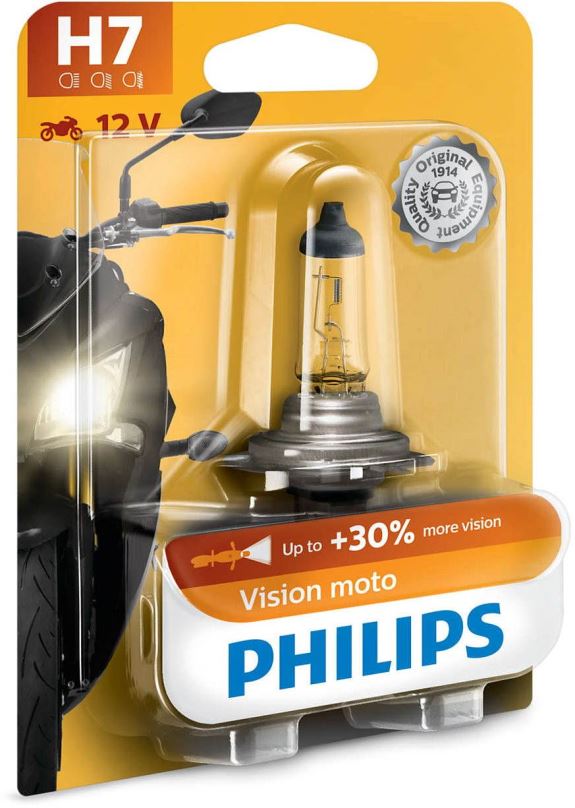 Autožárovka PHILIPS H7 Vision Moto