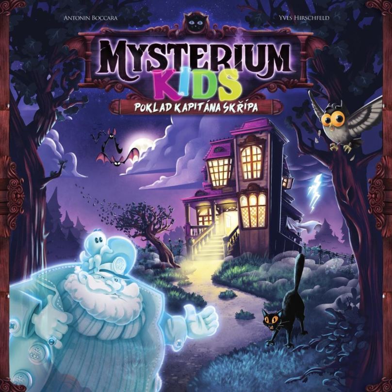 Desková hra Mysterium Kids: Poklad kapitána Skřípa
