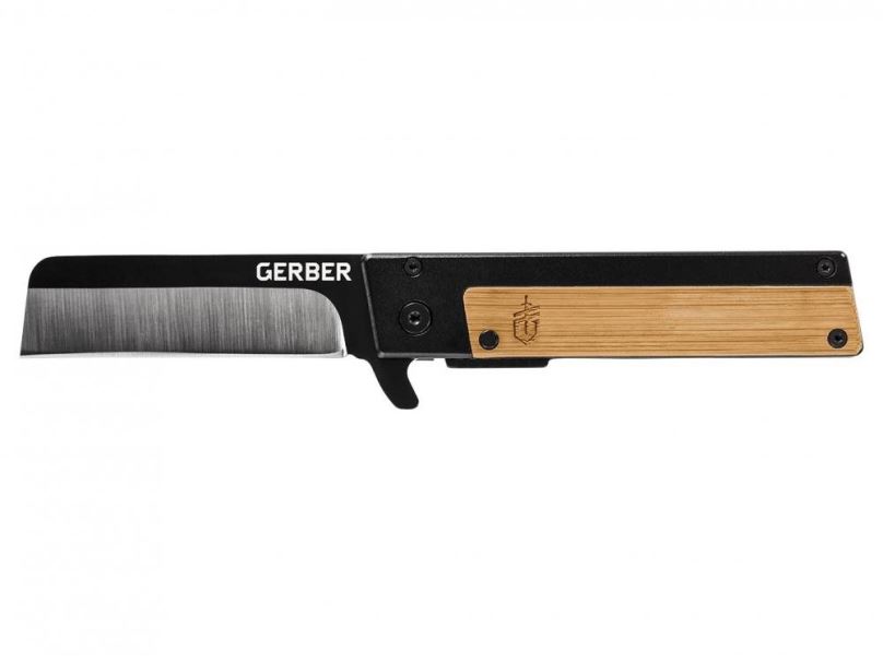 Nůž Gerber Quadrant Modern Folding, bambusová rukojeť