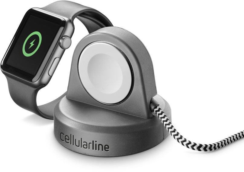 Nabíjecí stojánek Cellularline Power Dock pro Apple Watch