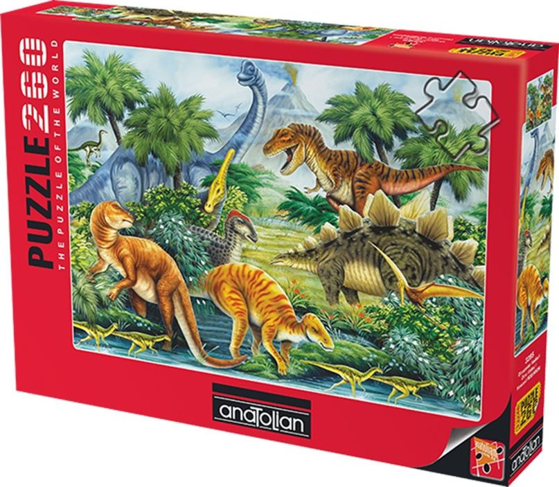 Puzzle Anatolian Puzzle Údolí dinosaurů 260 dílků