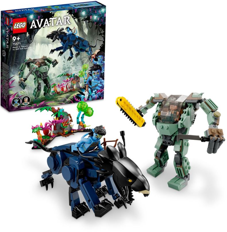 LEGO stavebnice LEGO® Avatar  75571 Neytiri a Thanator vs. Quaritch v AMP obleku