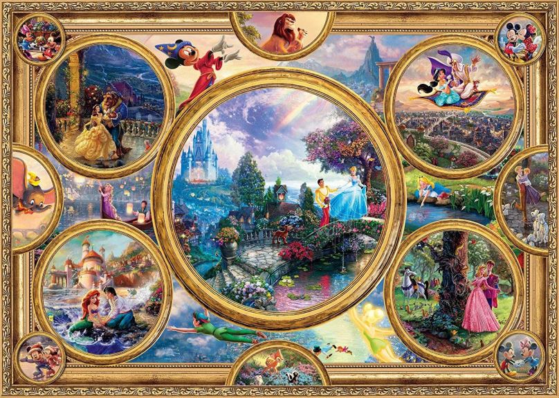 Puzzle Schmidt Puzzle Disney koláž 2000 dílků