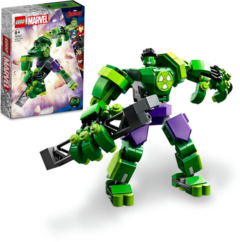 LEGO stavebnice LEGO® Marvel 76241 Hulk v robotickém brnění