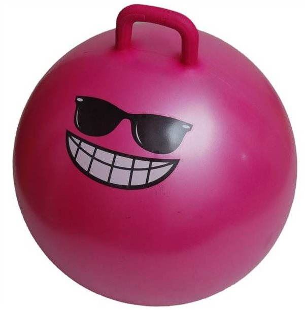 Gymnastický míč LifeFit Jumping Ball 55 cm, růžový