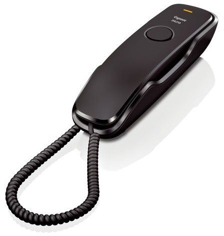 Telefon pro pevnou linku Gigaset DA210 Black