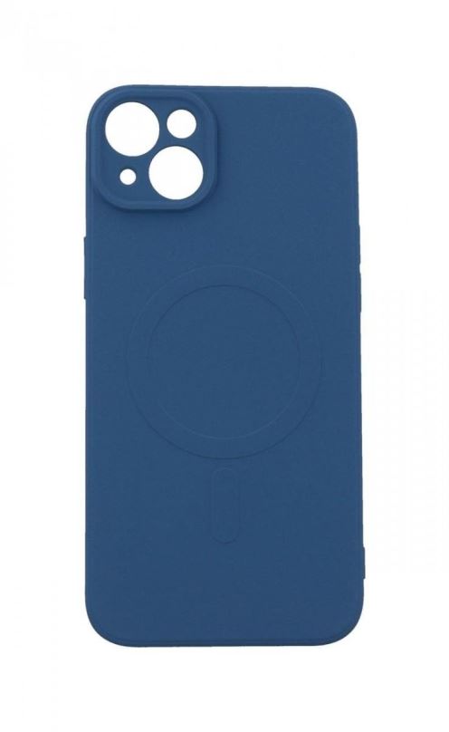 Kryt na mobil TopQ Kryt iPhone 14 Plus s MagSafe tmavě modrý 85048