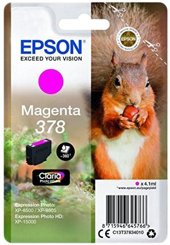 Cartridge Epson T3783 č.378 purpurová