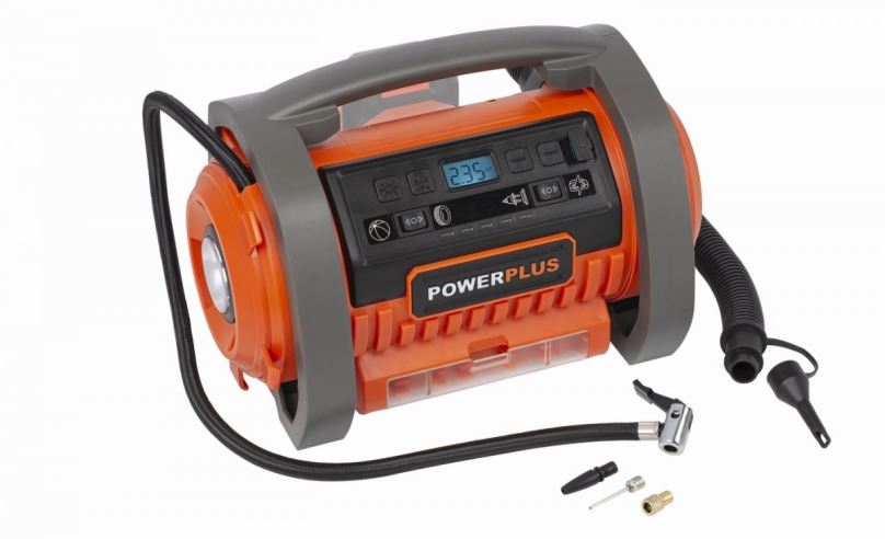 Kompresor PowerPlus POWDP7030 Aku kompresor 20V +220V (bez AKU)