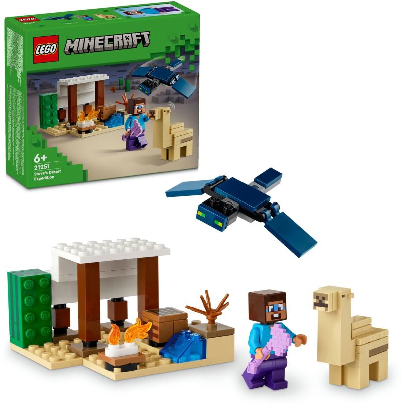 LEGO stavebnice LEGO® Minecraft® 21251 Steve a výprava do pouště