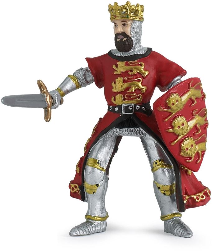 Figurka PAPO Král Richard červený