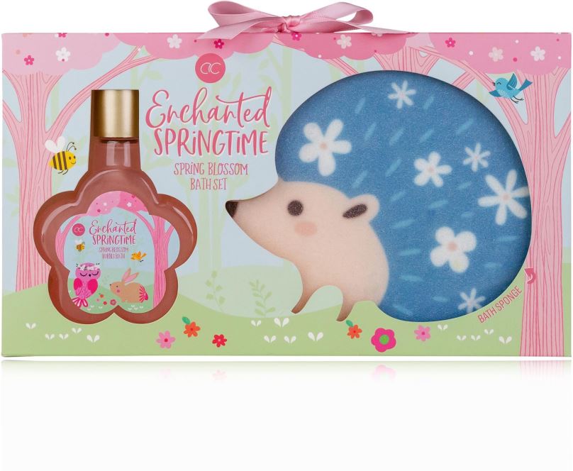 Dárková kosmetická sada ACCENTRA Enchanted Springtime set koupelový ježek