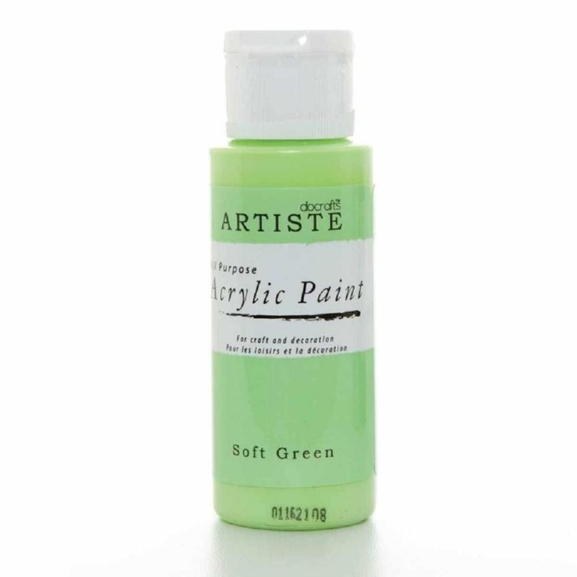 Akrylové barvy na plátno Docrafts Akrylová barva DOA 763238 59 ml - Soft Green