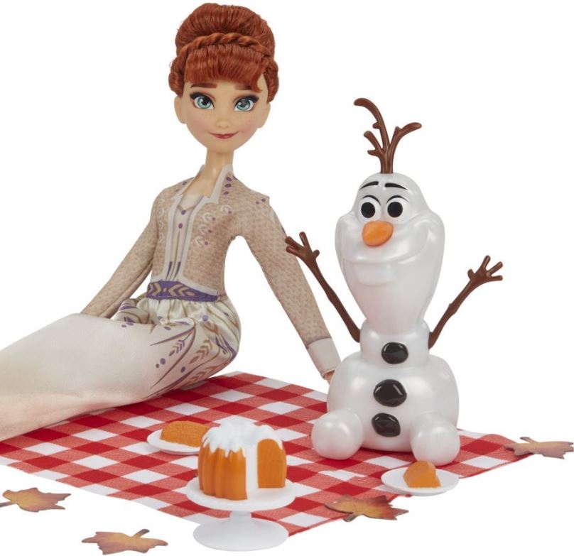 Panenka Ledové Království 2 Anna a Olaf Podzimní piknik