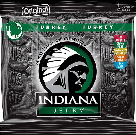 Sušené maso Indiana Jerky turkey Original 60g