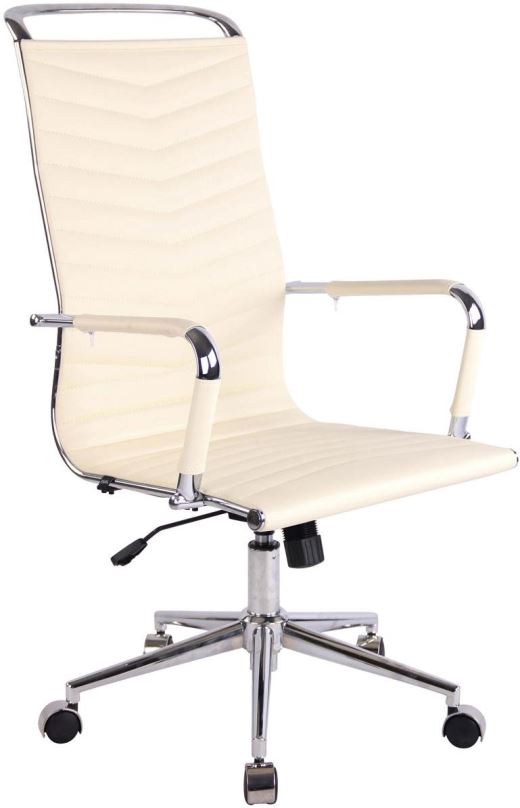 Kancelářská židle Sortland Kancelářská židle Batley krémová