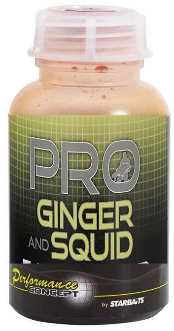 Starbaits Dip Pro Ginger Squid 200ml