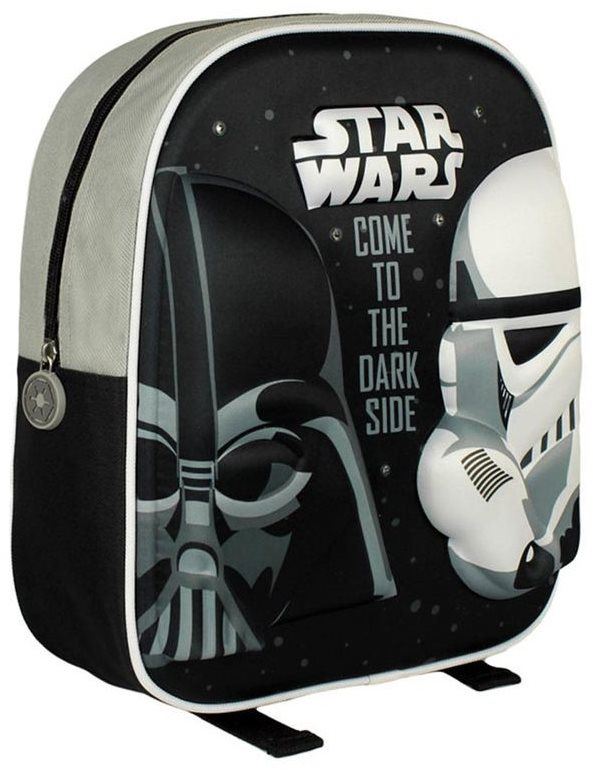 Batůžek CERDA Černý Star Wars 3D LED Bag