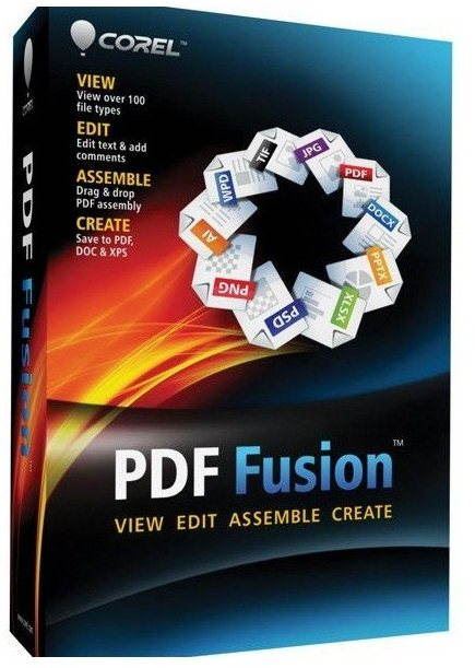 Kancelářský software Corel PDF Fusion 1 License, Win, EN (elektronická licence)