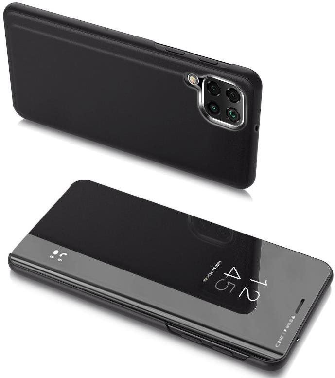 Pouzdro na mobil Clear View knížkové pouzdro na Samsung Galaxy M53 5G, černé
