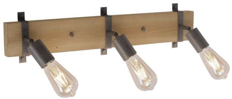 Nástěnná lampa Leuchten Direkt 13473-79 - Nástěnné bodové svítidlo SLAT 3xE27/40W/230V