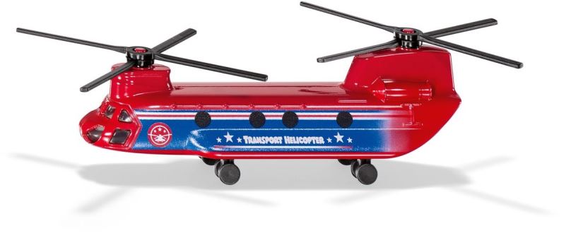 Kovový model Siku Blister - dopravní vrtulník