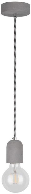 Lustr Lustr na lanku AMORY 1xE27/60W/230V beton – FSC certifikováno