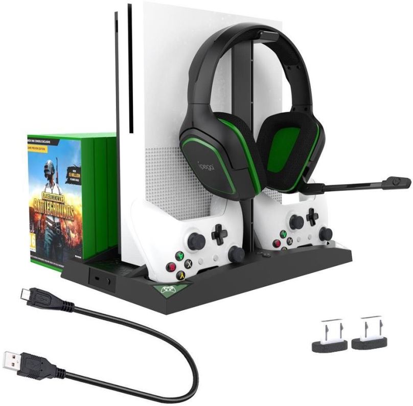 Stojan na herní konzoli iPega XB007 Multifunkční Nabíjecí Stojan s Chlazením pro Xbox One