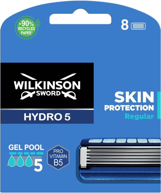 Pánské náhradní hlavice WILKINSON Hydro 5 Skin Protection náhladní hlavice 8 ks