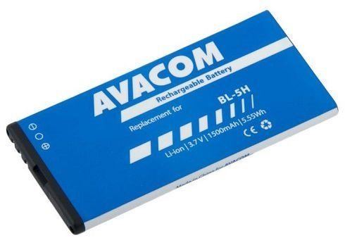 Baterie pro mobilní telefon Avacom pro Nokia Lumia 630, 635 Li-Ion 3,7V 1500mAh (náhrada BL-5H)