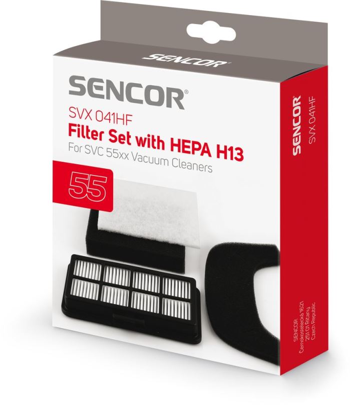 Filtr do vysavače SENCOR SVX 041HF sada filtrů pro SVC 55x