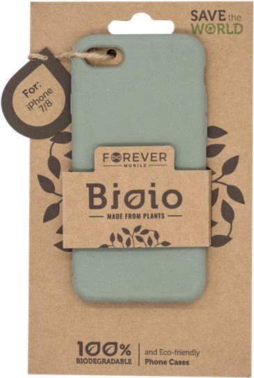 Kryt na mobil Forever Bioio pro iPhone 7/8/SE (2020/2022) zelený