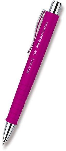 Kuličkové pero FABER-CASTELL Poly Ball XB růžové