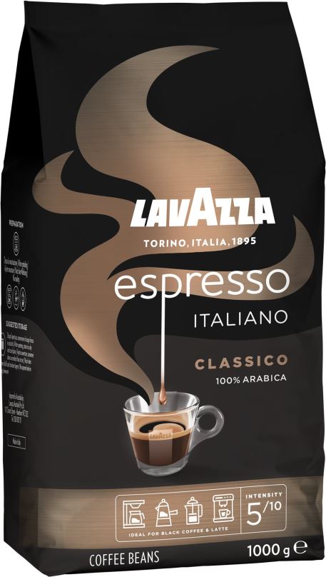 Káva Lavazza Espresso, zrnková, 1000g