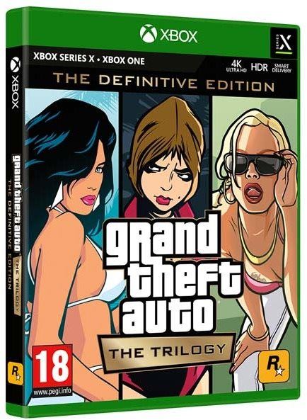 Hra na konzoli Grand Theft Auto: The Trilogy (GTA) - The Definitive Edition - Xbox