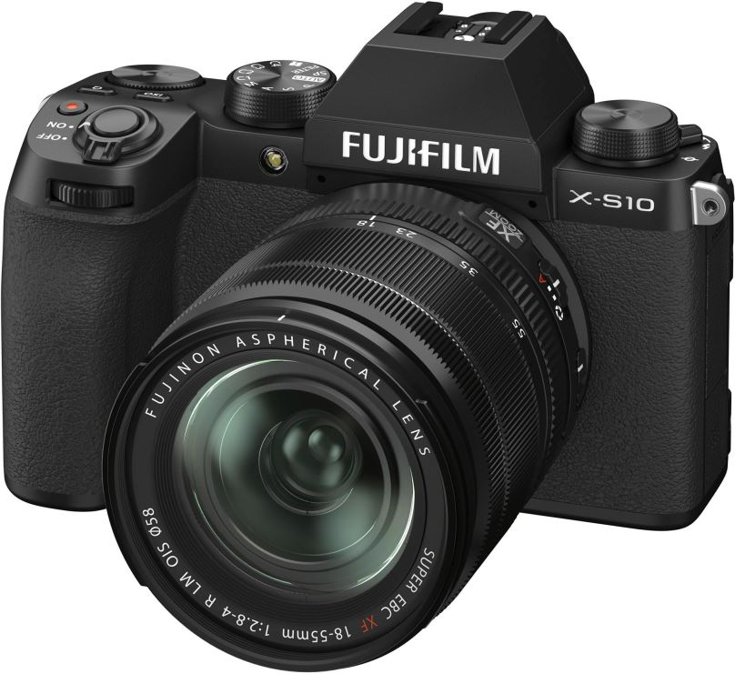 Digitální fotoaparát Fujifilm X-S10 + XF 18-55 mm f/2,8-4,0 R LM OIS černý
