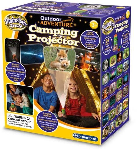 Dětský projektor Brainstorm Toys Outdoor Adventure - Kempingová lampa s projektorem