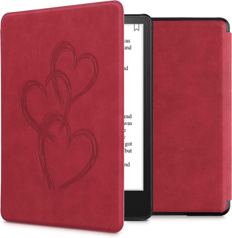 Pouzdro na čtečku knih KW Mobile - Heart Abstract - KW5625809 - Pouzdro pro Amazon Kindle Paperwhite 5 (2021) - vícebarevné